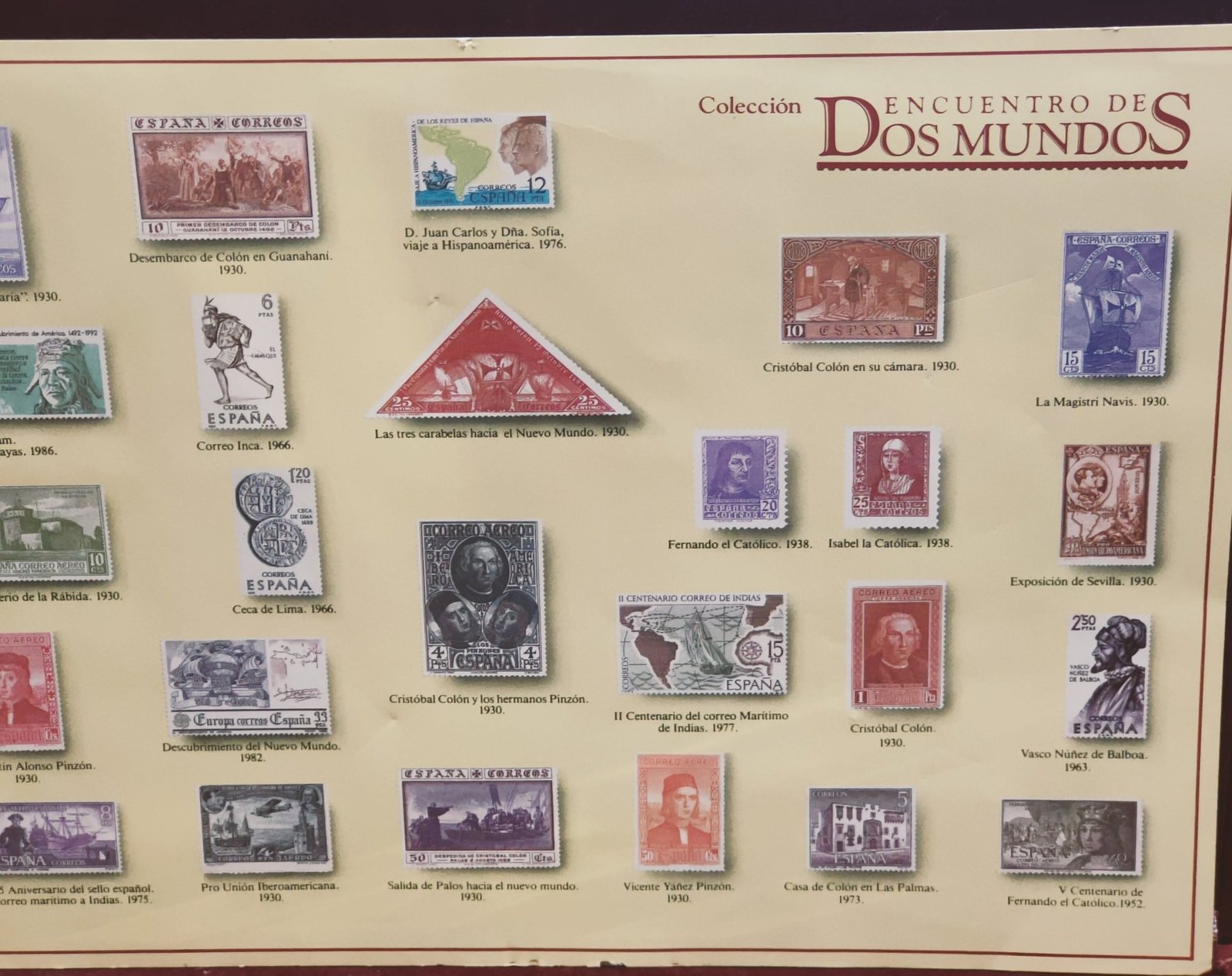 España. Serie 25 Silver Stamps - Encuentro de Dos Mundos-V Centenario Descubrimiento América (729,00 gr. Silver)