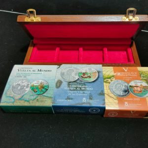 Collection 3 Coins * 2020-2021-2022 * ****V Centenary of the Tour of the world Silver 925 mm