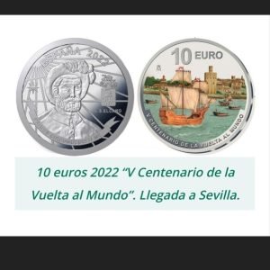 Collection 3 Coins * 2020-2021-2022 * ****V Centenary of the Tour of the world Silver 925 mm
